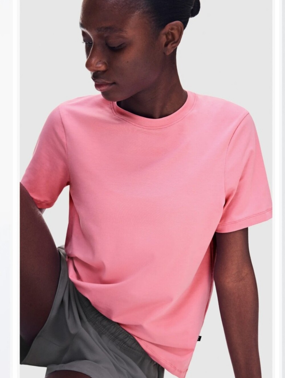 On Focus-T Performance T-Shirt Short Sleeve Tee -Magnolia